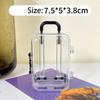 Cute Mini Roller Travel Suitcase Personality Creative Small Luggage Trolley Case Dollhouse Handbag Wedding Candy Box