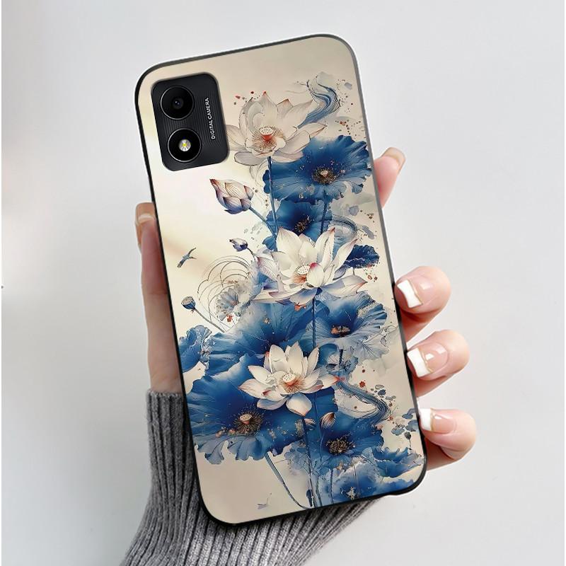 Casing For TCL 305i 5164D Phone Case Aesthetic Luxury Cute Cool Boys Girls Soft silicone Protective Back Cover Black TPU Shell