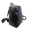 Lederrucksack Damen Schwarz First Layer Rindsleder Damenrucksack Trendy Fashion Vielseitige Weiche Leder Damentasche