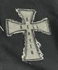 Sk8Er Rock Hölle Himmel Kreuz Vintage Sweat Kapuze Reißverschluss ((Schwarz))