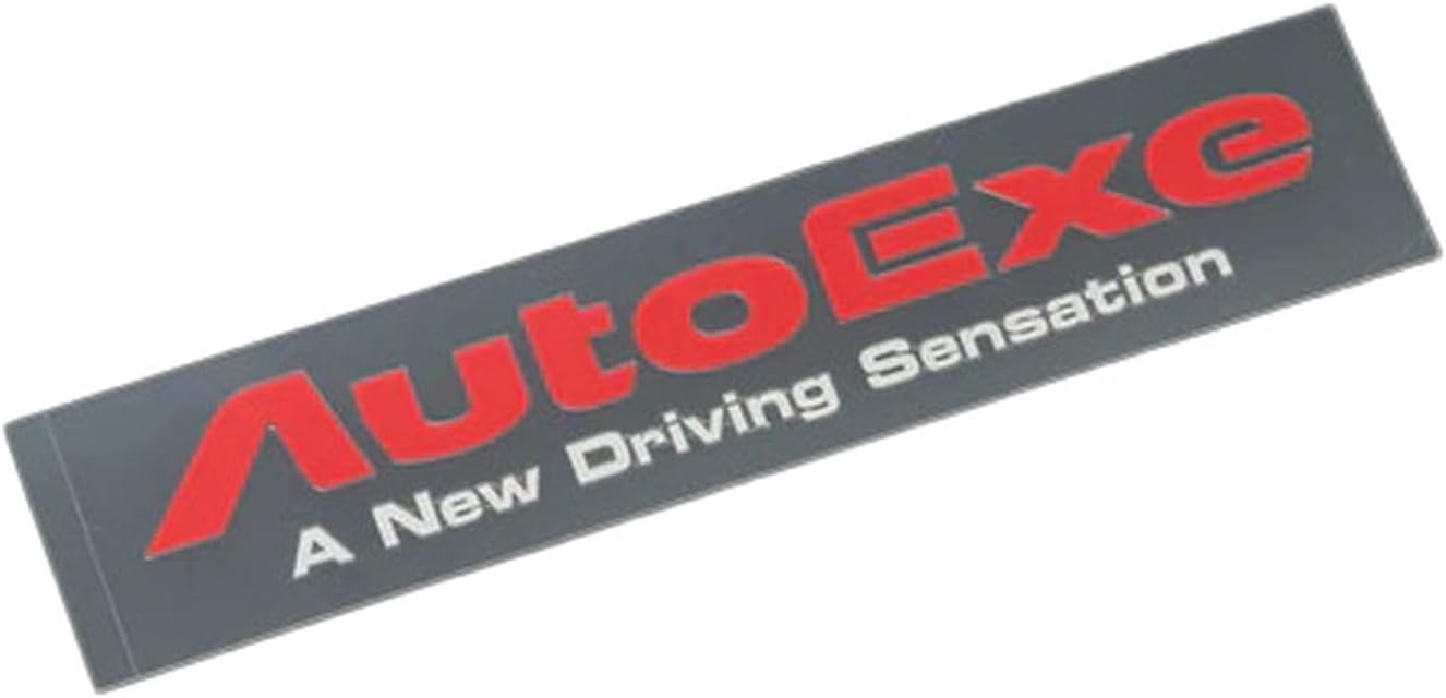 

Auto Exe A1190003 Message Logo Sticker 158mm×28mm красный