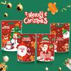 50Pcs Snack Packaging Christmas Packaging Bag Party Supply Santa Clause Christmas Candy Bag Multicolor Merry Christmas