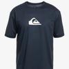Quiksilver Mens Short Sleeve Rash Guard UV Protection Surf Shirt Diving Swimming Water Sports