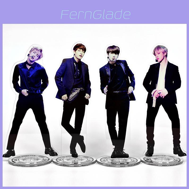 Prémiová kvalita Kpop Bts Fake Love Yourself Akrylový stojánek Akční figurka Panenka Pro Elegantní Dekoraci Stolu