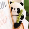 Cute Panda Plush Doll Soft Stuffed Animal Mascot Hugging Pillow Cartoon Panda