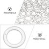 Low Noise Roman Blind Shade Blinds Home Decoration Curtain Rings Hanging Rings Roman Rings O-Rings