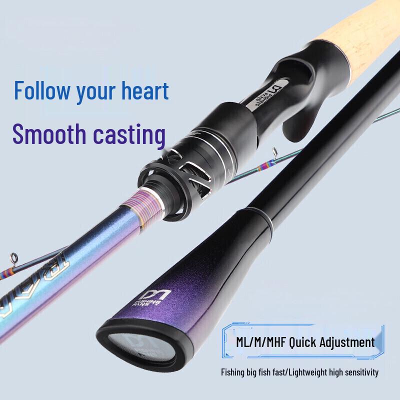 Brangdy ML Action Carbon Lure Fishing Rod