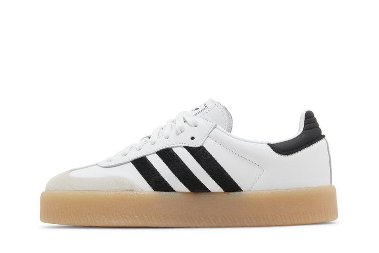 Women's Sneakers Adidas Sambae White Black Gum (Women's) Cloud White/Cloud White/Core Black
