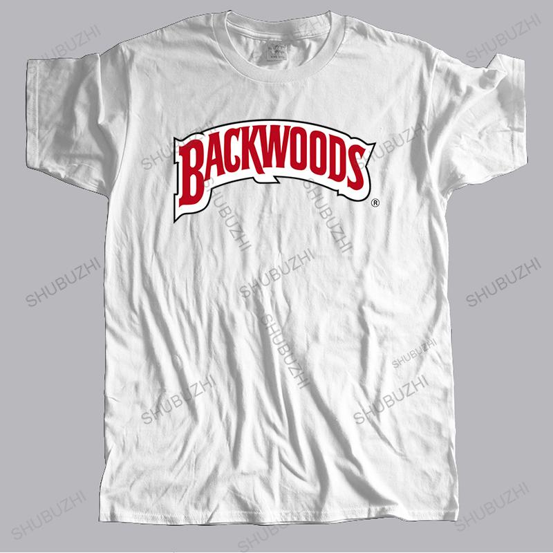 Hot Sale Oneck Summer Tshirt Unisex Cotton Tops Mnner Backwood Logo Schwarz Teeshirt Durch Maven Brand Fashion Tshirt