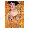 Gustav Klimt Kunstwerk Frau Porträt Malerei Poster und Drucke Wandkunst Bild Leinwandmalerei für Wohnzimmer Heimdekoration