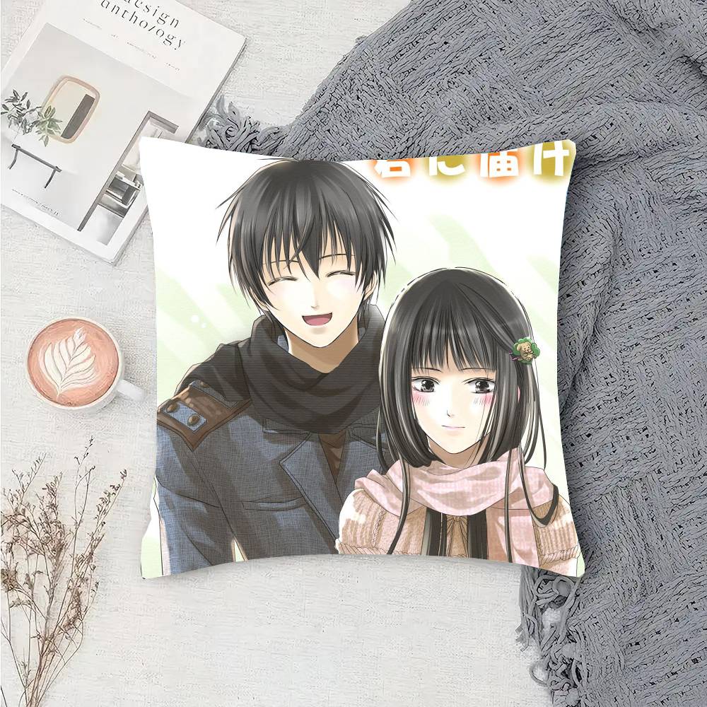 Anime Kimi Ni T-Todoke Kissenbezug Sofakissenbezug Zimmer Heimdekoration