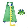 Dinosaur Costume Cape Mask Cosplay Accessories Party Robe Halloween Cloak for Fancy Dress Birthday