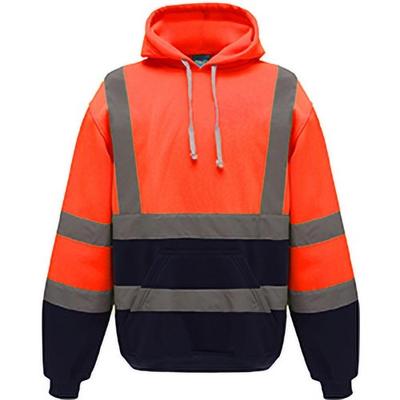 Yoko Mens Hi Vis Reflective Hoodie