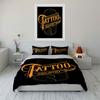 Tattoo Design Three-Piece Set Multiple Sizes Kid'S And Adults' Bedroom Exquisite 3Pc Bedding Set, Gift