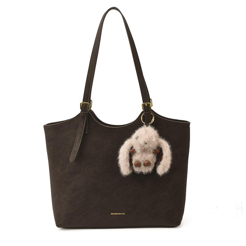 Single-shoulder Bag, Retro Underarm Bag, Fashionable Trendy Women's Bag, Large Capacity Commuting Tote Bag