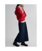 8SECONDS Cotton Twill Out-Pocket Skirt Navy