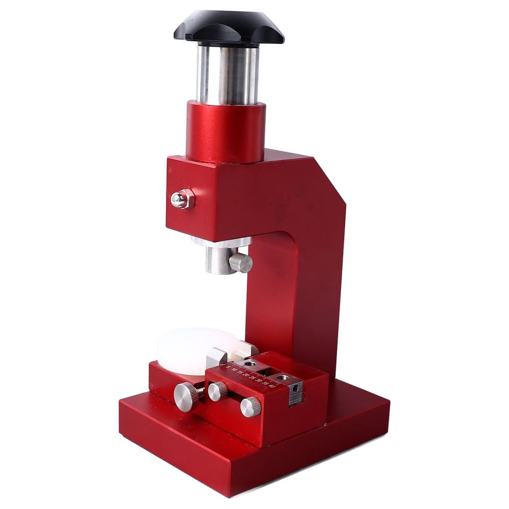Watch Strap Punch Machine Prevent Slip Steel Strap Puncher with 12pcs Punch Head for Watchmaker