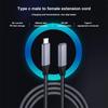 HD 4K 60Hz PD 3A USB3.1 Type-C Extension Cable 60W USB-C Gen1 10Gbps Extender Cord for Macbook Nintendo Switch SAMSUNG Laptop