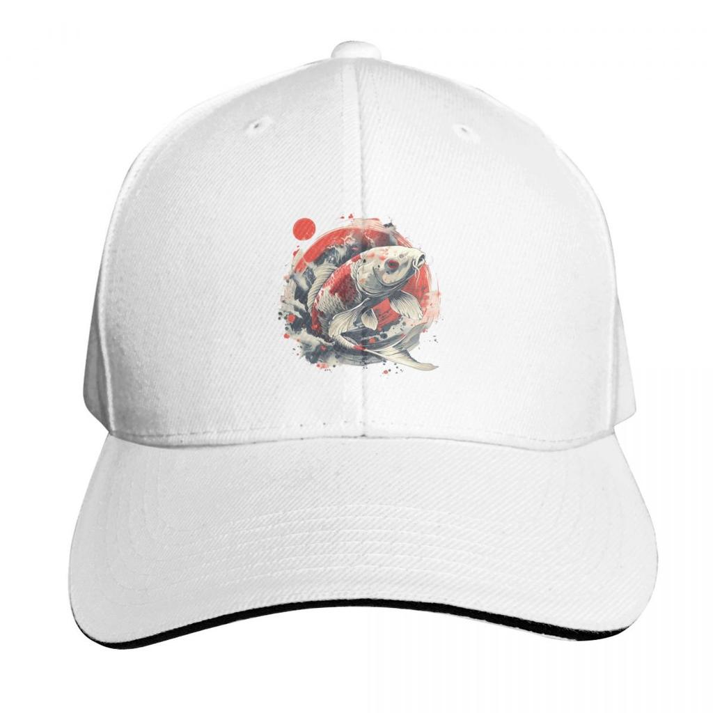Koi Rising Cap Fashion Casual Baseball Caps Adjustable Hat Hip Hop Summer Unisex Baseball Hats Polychromatic
