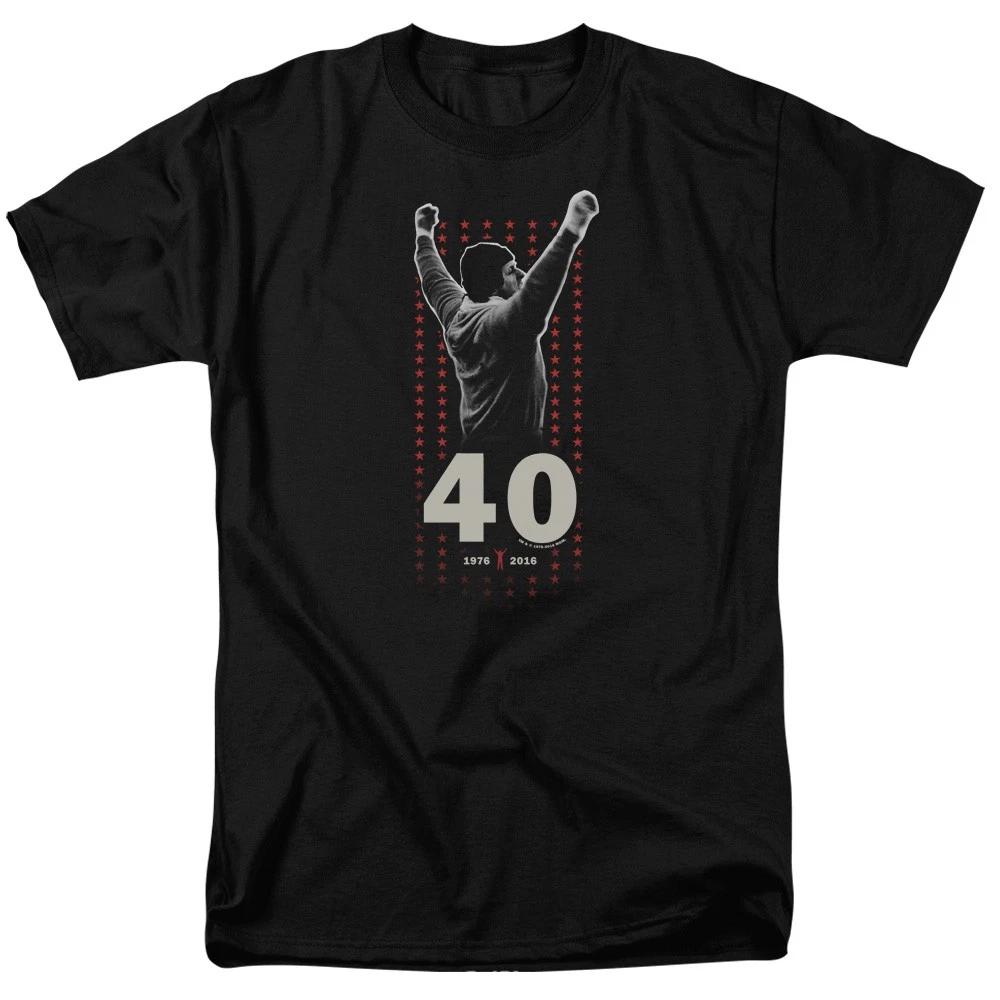 Rocky - Stars - Unisex Short Sleeve Children s T-shirt - Black 110