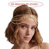 Glittering Diamond Hairband Multi Layer Wedding Hair Jewelry Forehead Headband
