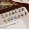 Elf Pigeon Egg-Shaped Nail Art Rhinestone Balls - Hot Selling Nail Decorations 2026