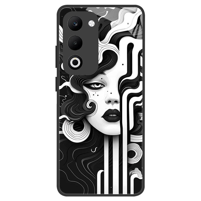 For OPPO A5 A5M Case Luxury Tempered Glass Phone Case For Oppo A5i Pro Shockproof Hard PC Back Cover Camera Protection Fundas