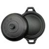 ZISIZ Cast Iron Old-fashioned Pancake Griddle