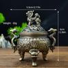 1pc Metal Incense Holder with Lid for Home Use, Suitable for New Year Decoration, Christmas, St. Patrick's Day, Easter Decoration, Beauty Salon