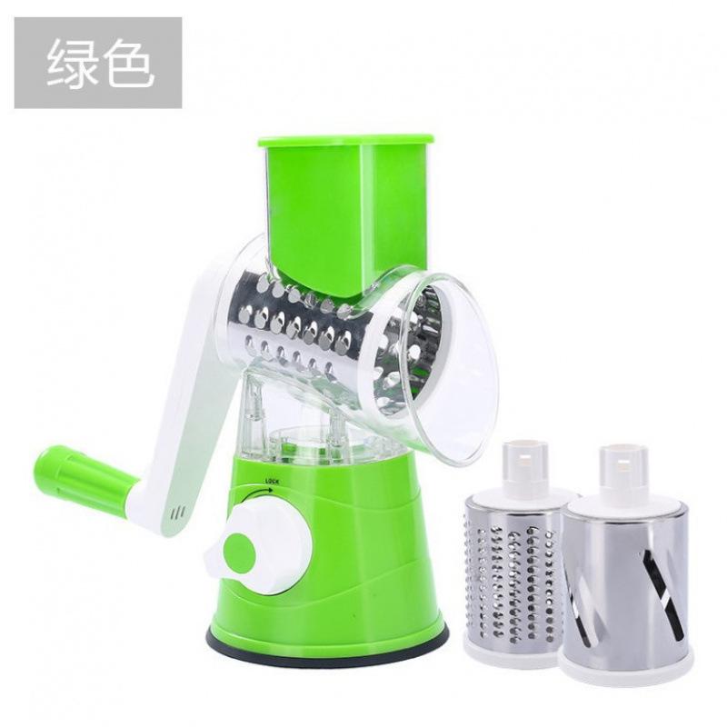 1Pc Household Kitchen Multifunctional Roller Vegetable Cutter Grater Potato Slicer Cheese Machine Hand Crank Household Cutting