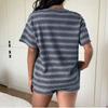 Womens Casual Two Piece Set Short Sleeve Top and Shorts Knitted Lounge Wear Soft Fabric Comfortable Fit