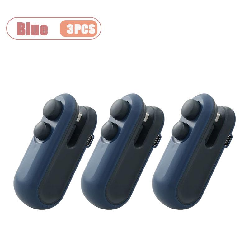 1-10PCS Snack Packaging Sealer USB Rechargeable Mini for Home Use Portable for Outdoor Camping Travel and Food Storage