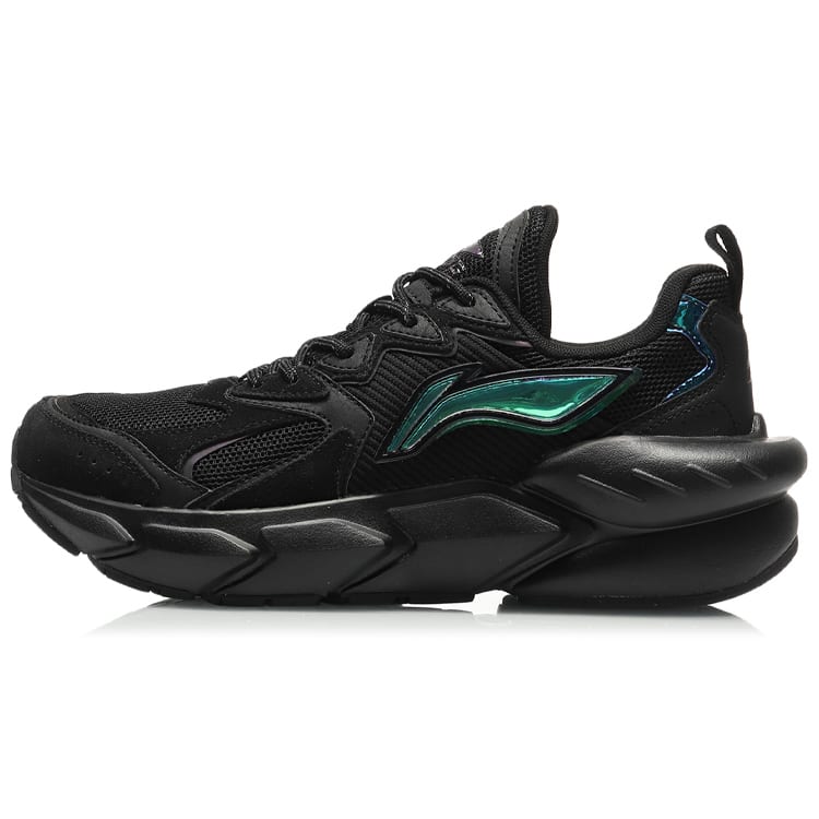 Li Ning Omen Textil, Synthetikleder, Spaltleder Abriebfest Atmungsaktiv Niedrig geschnitten Sport Freizeit Schuhe Herren ARLQ035-4