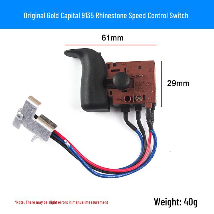 

9135 Diamond Core Water Drill with Variable Speed Switch and Accessories