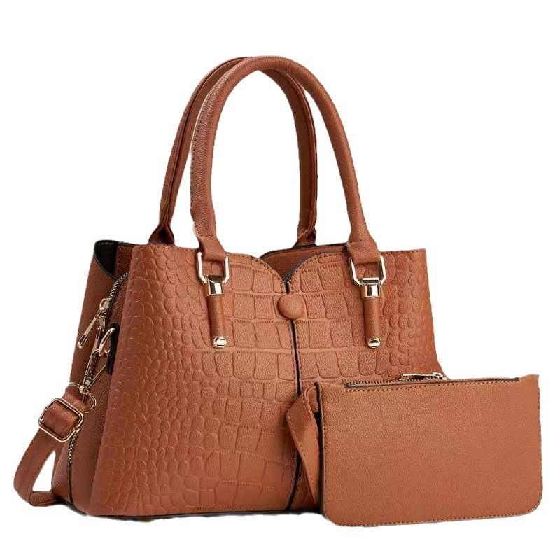 Stylish High-end Large Capacity Mother And Child Shoulder Bag For Trendy Women