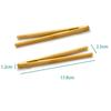 Premium Anti-slip Bamboo Toast Tongs Non-stick Versatile Food Tong Heat Resistant Eco-friendly Toaster Bacon Clips Kitchen