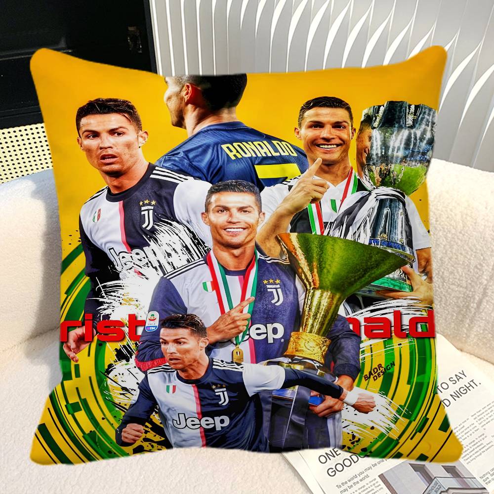 Cool CCristiano RRonaldo CR Classic Vintag Square Pillow Bedroom Sofa Leisure Comfort Cushion Car Home Decoration