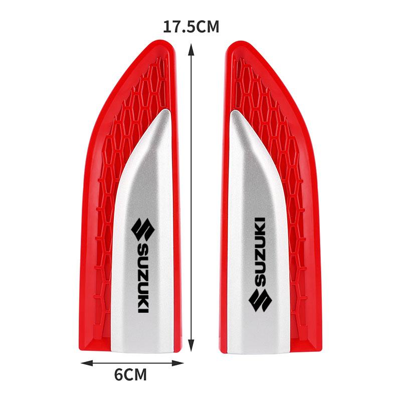Car Door Side Fender Blade Decal Sticker For Suzuki SX4 Swift Grand Vitara Ciaz Liana Spresso Celerio Jimny Car Accessories
