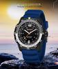 SANDA Solar-Powered Sports Watch: Durable, Waterproof with Long Battery Life and Luminous Quartz Design.