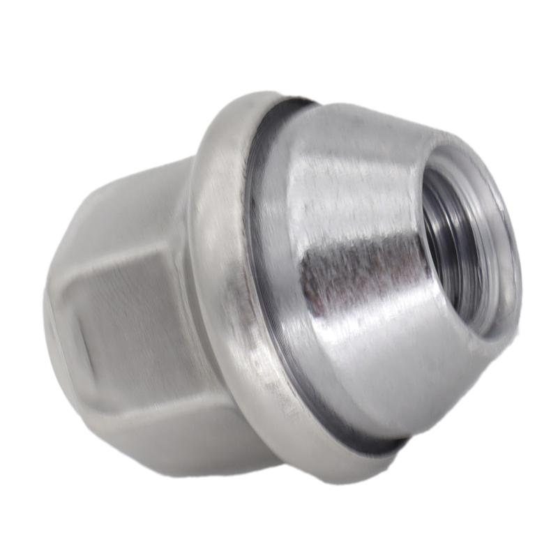5pcs For Ford KA Transit Ranger Mondeo Kuga Focus Fiesta Car Wheel Lug Nuts M12X1.5 Silver 2434886 2179620 Car Tyre Accessories