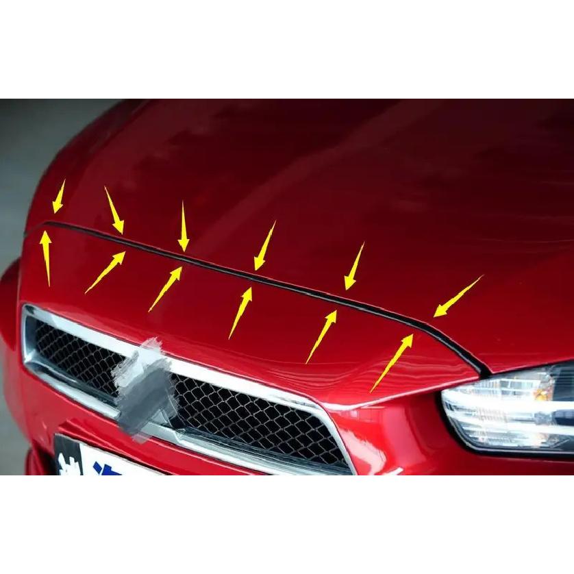 LANCER CY0A CX0A EVOX CZ4A WEATHERSTRIP,HOOD