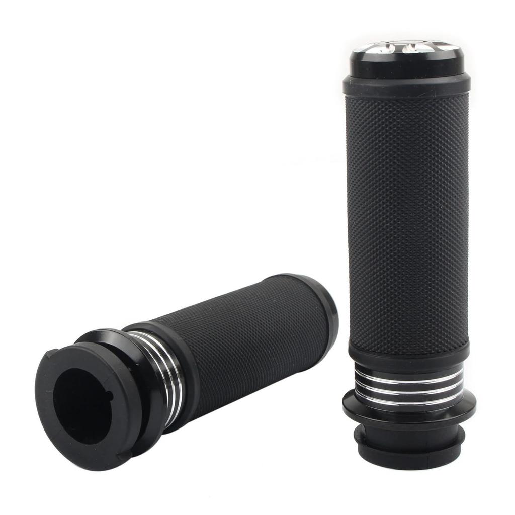 EUUTNFRE(Small Shop) 1" 25mm Hand Grip Handlebar Electronic Throttle Handle Grip, Compatible with Harley