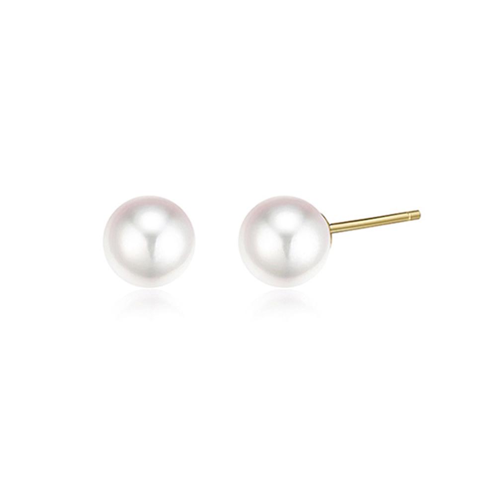 Roseedor Water Pearl Freshwater Pearl (5Mm) Earrings_242300024