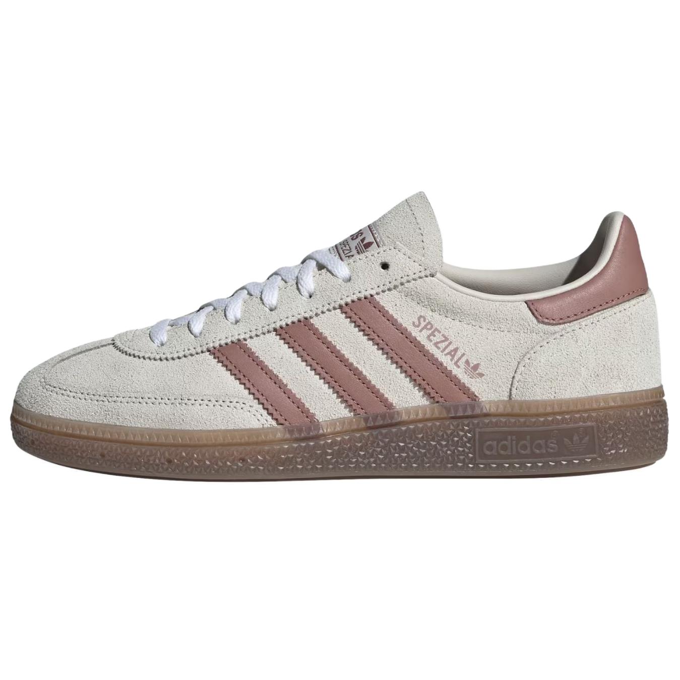 Adidas Originals Handball Spezial Women s Low-top Casual Sneakers Alumina Warm Clay Cloud White IH1510 36 коричневый
