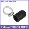 1 Set 30mmL 20mm079" ID Car Silicone Rubber Hose End Cap with Clamps Universal
