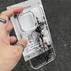 Dark Rune Phone Case For Iphone 15 Pro Max 14 Plus 17 16 13 12 11 17Air 17E 16E Coque Funda Phone Cover Modern Metal Photo Frame