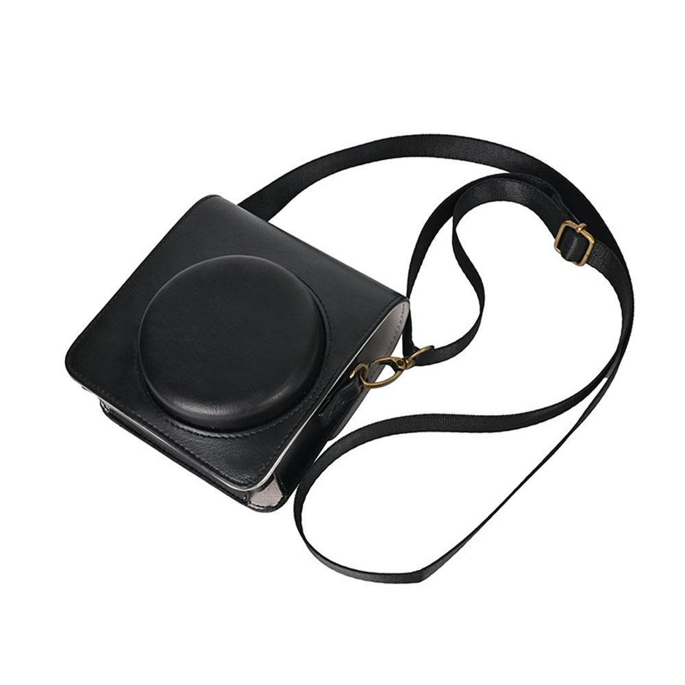 Mini 99 Camera Bag PU Leather Case For Fujifilm Fuji Instax Mini 99 Full Body Cover With Strap