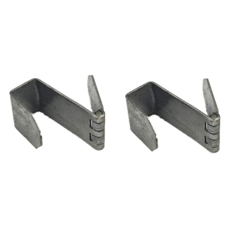 2pcs 9mm Metal Hinge Suitable For Zippo Zorro Grind Wheel Gas Oil Lighter Universal Repair Service Replacement Inner Part