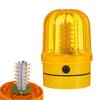 Hyack Battery-Operated Yellow Revolving Light, Waterproof, Strobe, Cordless, Magnetic, LED, for Security