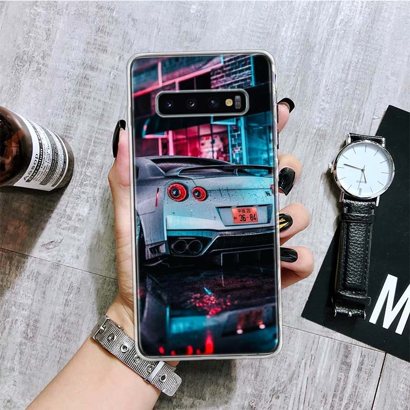 

Чехол для телефона GTR Sport Car JDM для Samsung Galaxy S20 FE S10 Plus S21 S22 Ultra S10E S9 S8 S7 Edge J4 + чехол Fundas Coque Samsung S10 Plus